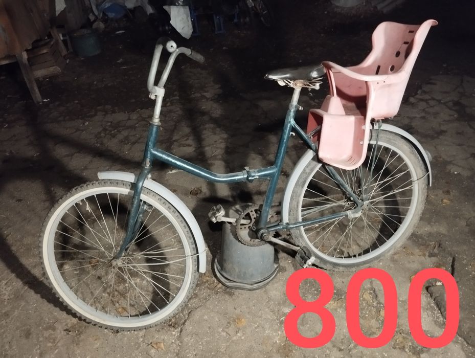 Велосипед дамський та дитячий