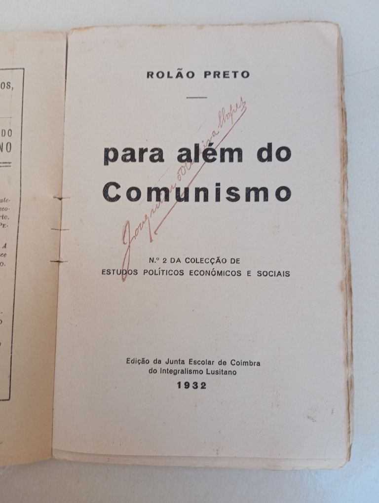 Rolão Preto - Para além do Comunismo (1ª Edição)
