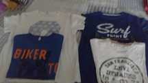 T-shirt e calções