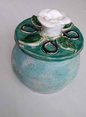 cukiernica szkatułka ceramika handmade