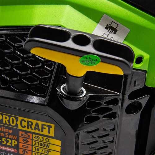 Бензопила Procraft GS-52P Высокооборотистая (2 шины+2 цепи) ТОП ПРОДАЖ