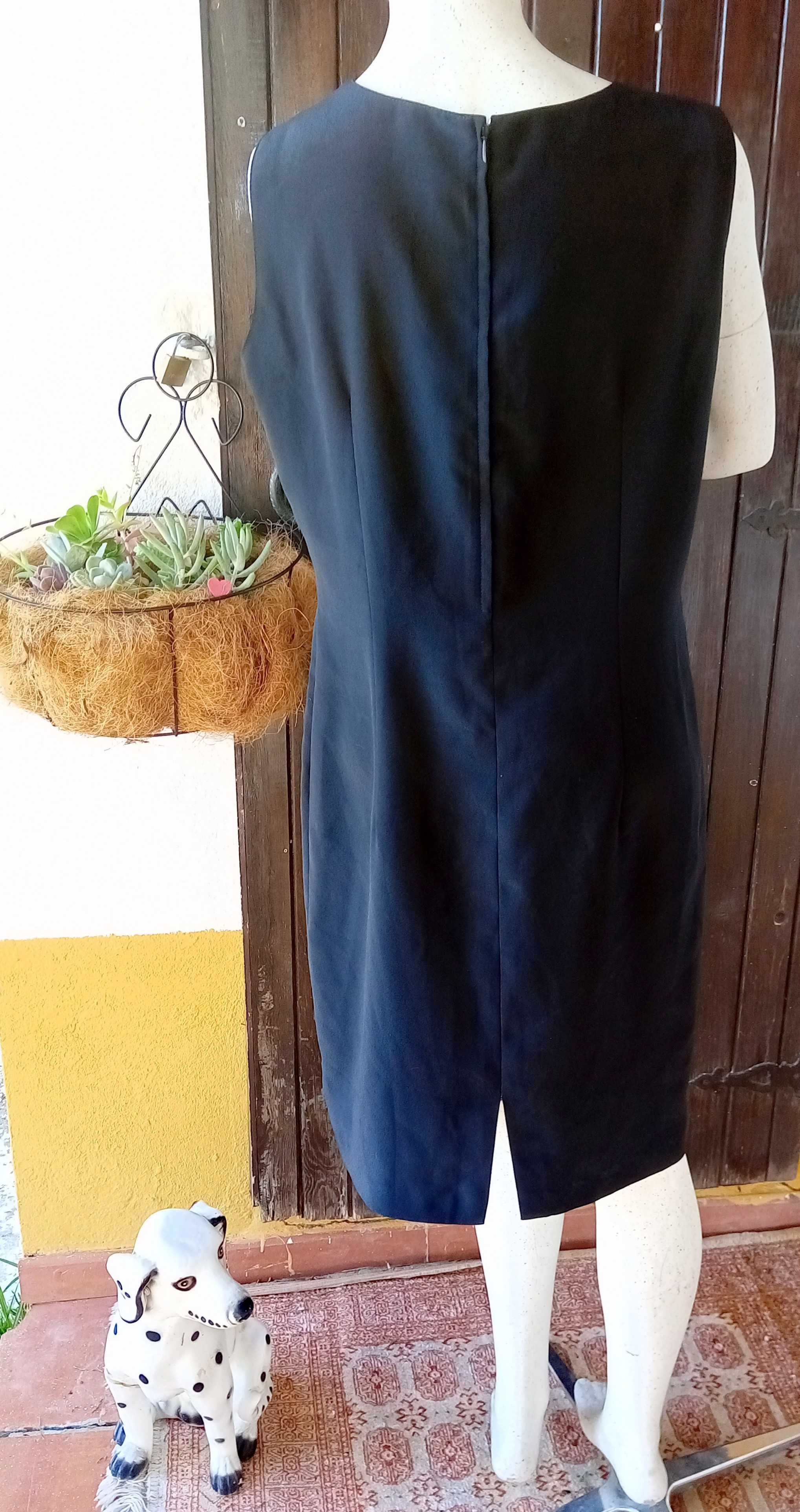 Conjunto vestido e casaco