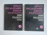 Katalog specjalizowany znaków pocztowych ziem polskich 1990