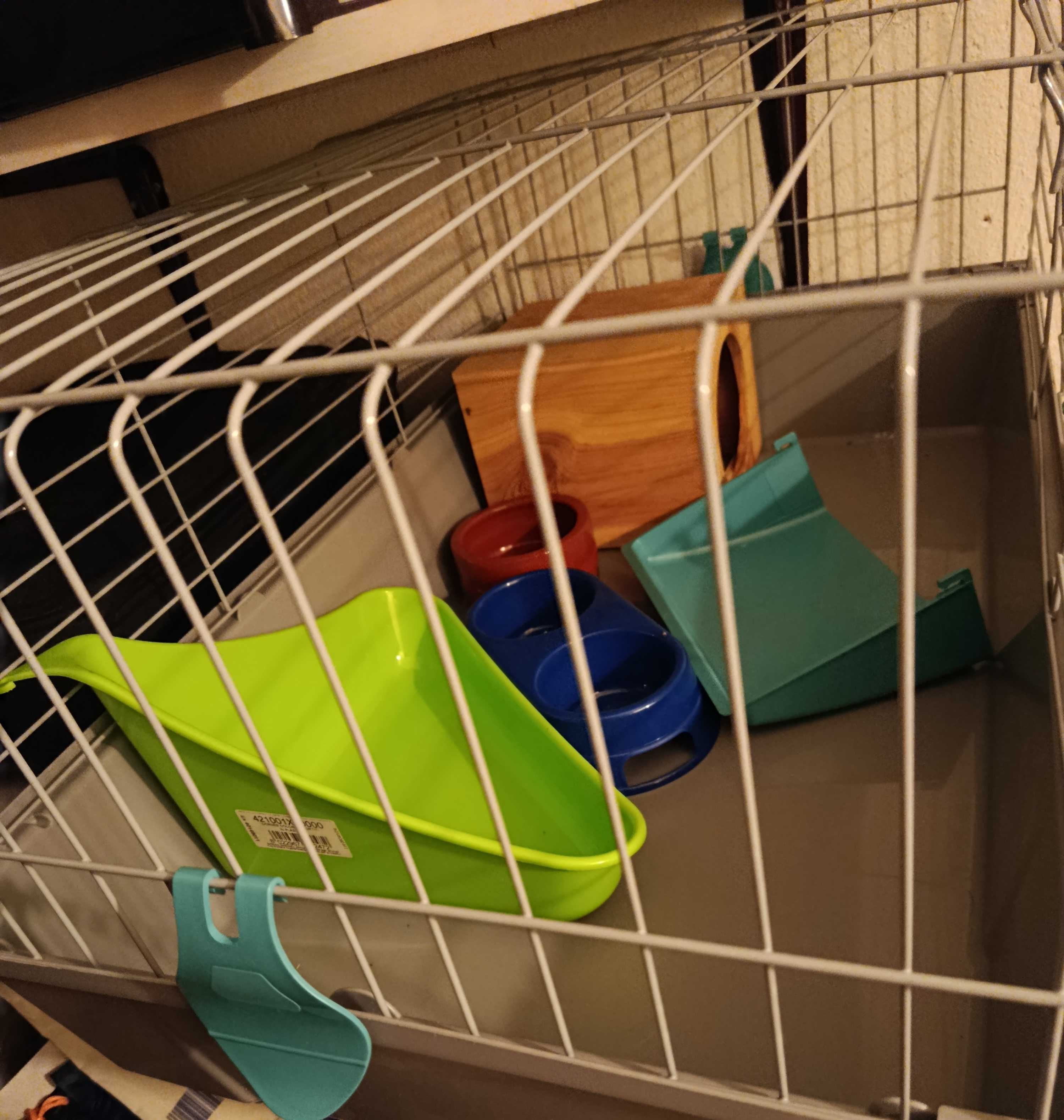 Gaiola para Coelho Nova - com 4 dias de uso
