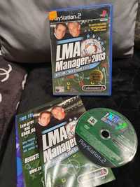 Gra gry ps2 playstation 2 LMA Manager 2003 with 2002/2003 season stats