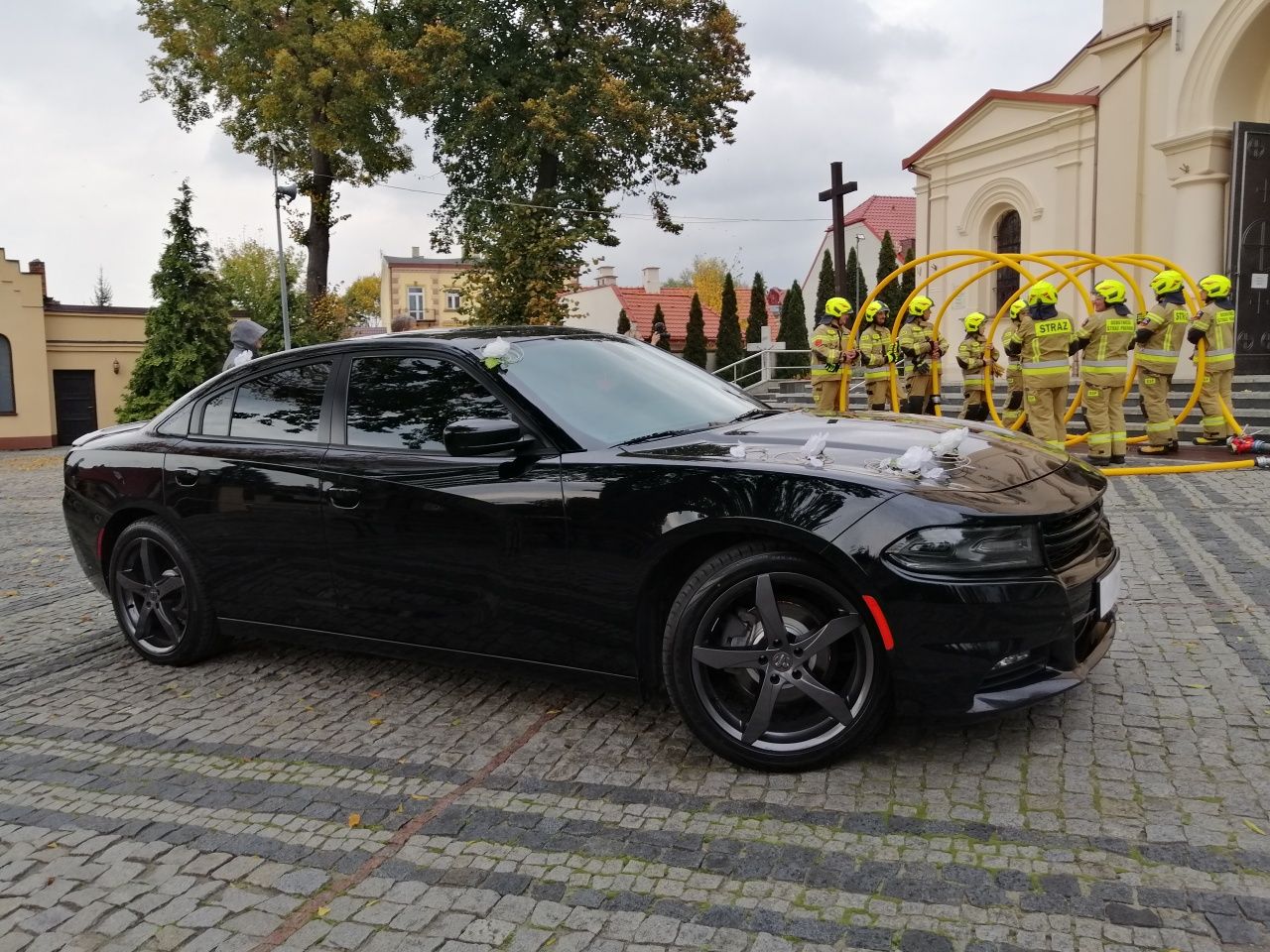 DODGE CHARGER auto do ślubu wesela