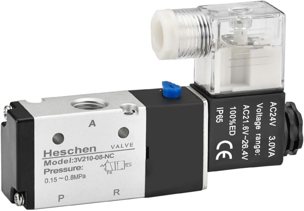 Elektrozawór pneumatyczny elektryczny, 3V210-08-NC - Nowy