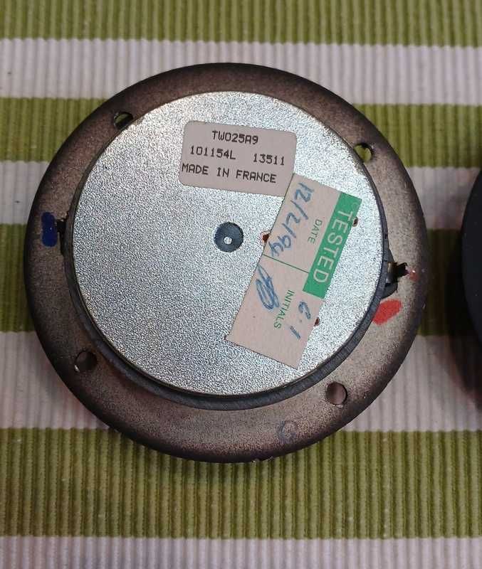 Драйвера Spendor SD-14-C ( S5е ) + Audax TW025A9