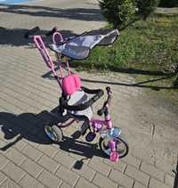 Rowerek Sunbaby Super Trike trzykołowy różowy stan db+
