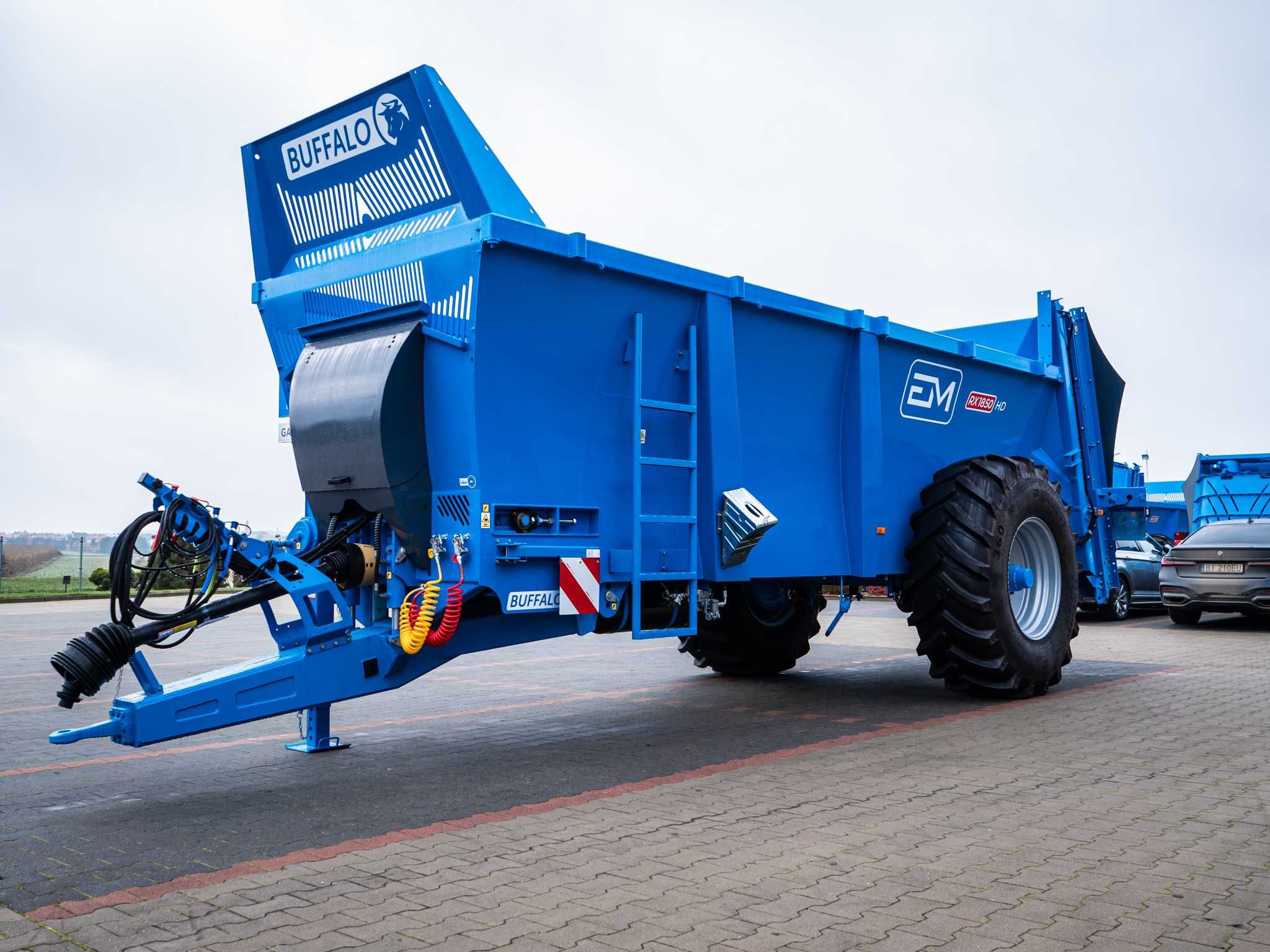 Rozrzutnik obornika EUROMILK Buffalo RX 1850 HD 18,1 m3