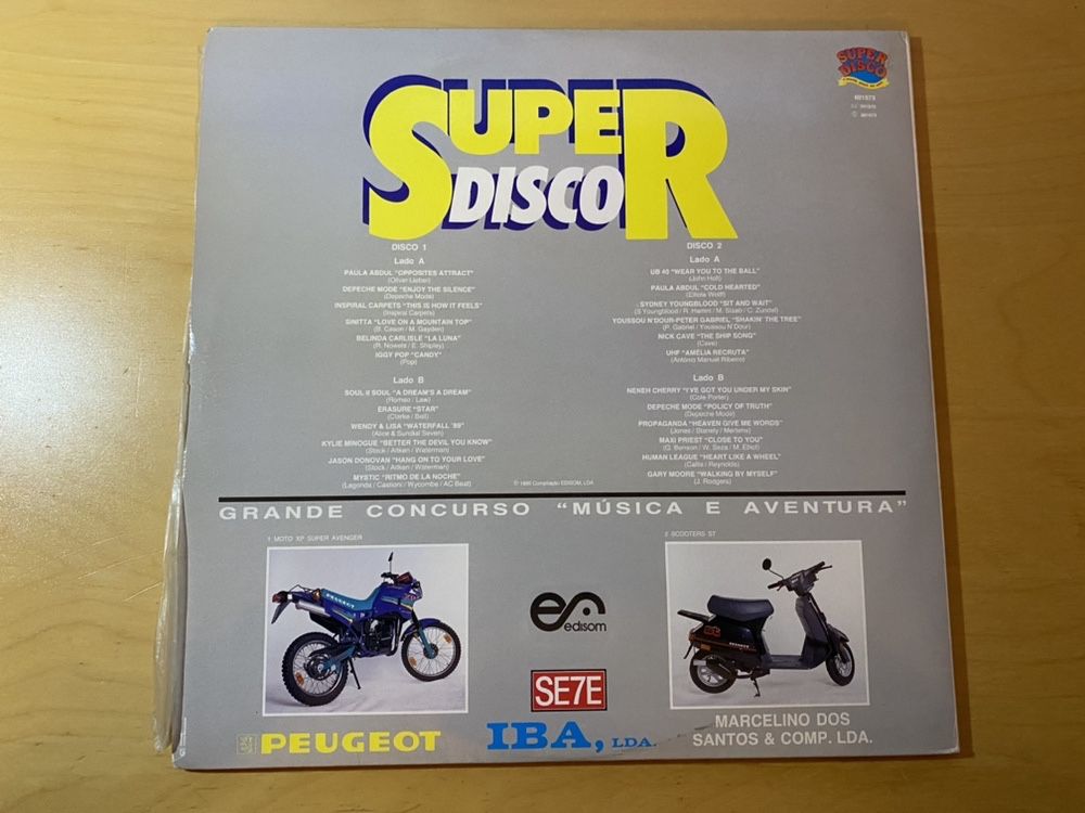 Super Disco - Compilação 1990 - Duplo Vinil