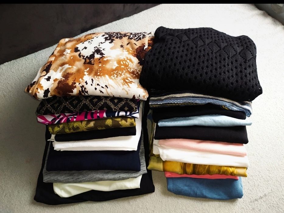Paka ubrań damskich (20 sztuk), rozmiar 42/XL/14