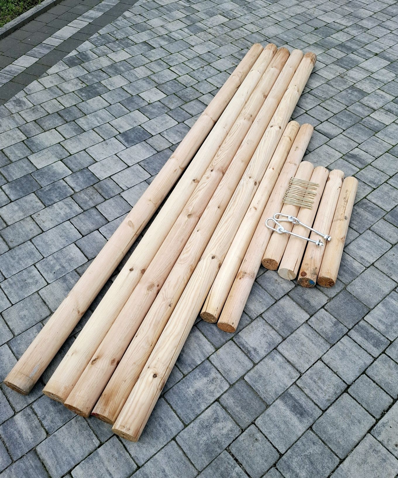 Huśtawka ogrodowa dla dzieci drewniana plac zabaw