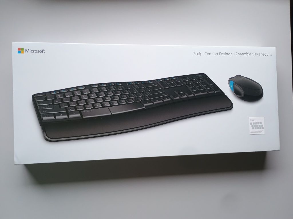 Zestaw Microsoft Sculpt Comfort Desktop Mysz + Klawiatura AZERTY