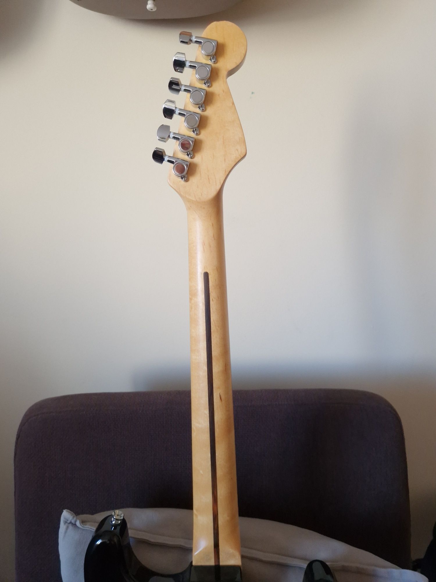 Guitarra canhoto esquerdino stratocaster