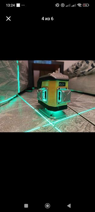 Laser krzyżowy Nivel system CL3G