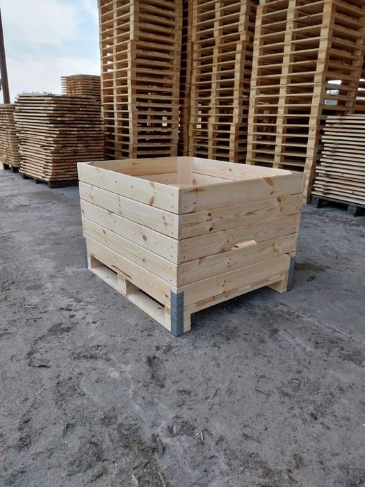 Skrzyniopalety drewniane