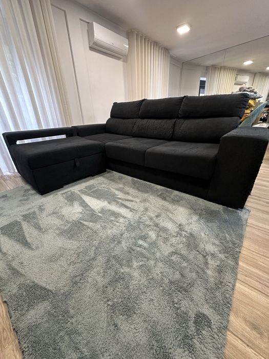 Sofá c/ chaise long amovivel