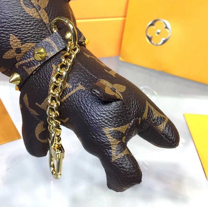 Porta-Chaves Louis Vuitton "Dog Edition" Novo