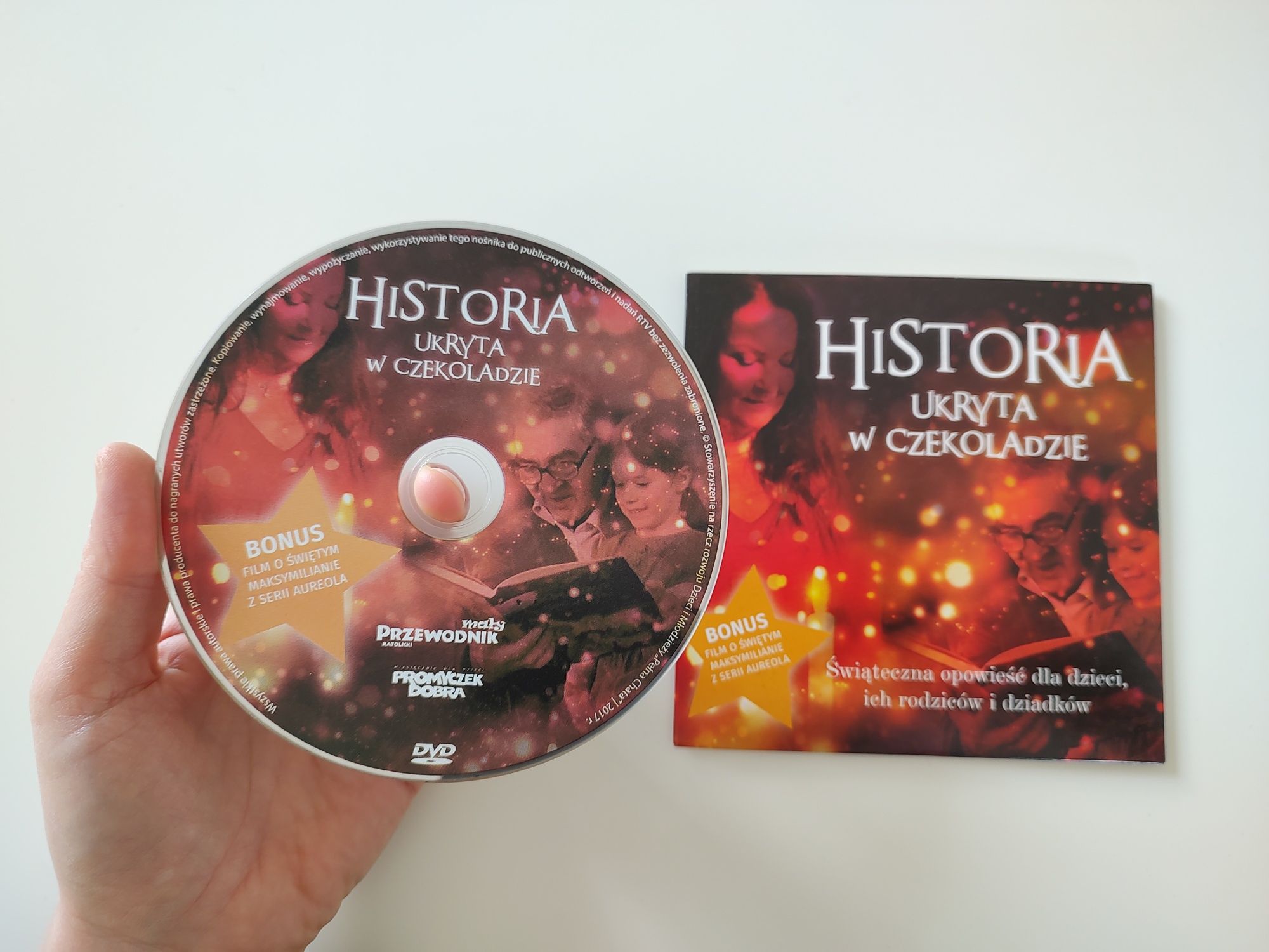 Historia ukryta w czekoladzie film na DVD opowieść wigilijna