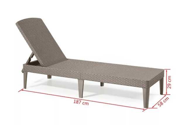 Шезлонг Jaipur Sun lounger, лежак, ліжак