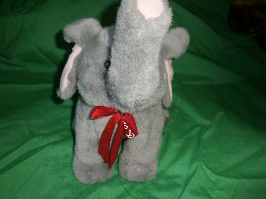 Мягкая игрушка подарок "поющий слон" с днем рожденья