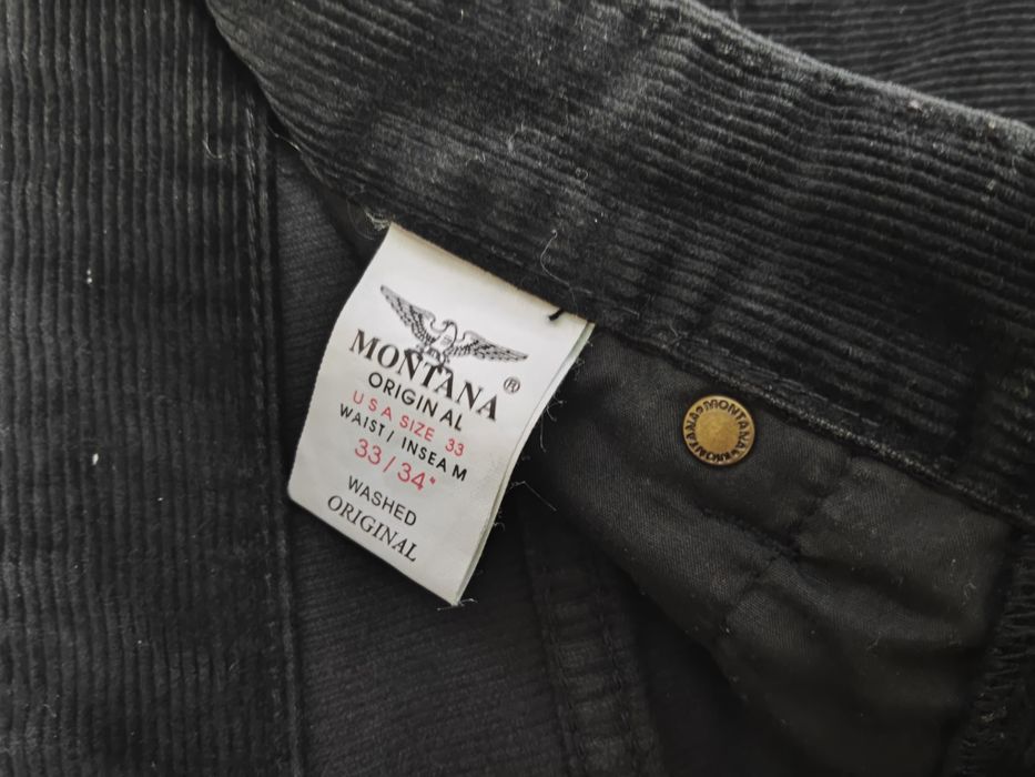 Джинсы вельветовые Montana (р.33/34)