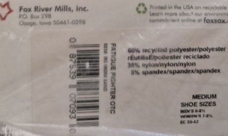 Оригінальні американські шкарпетки Fox River