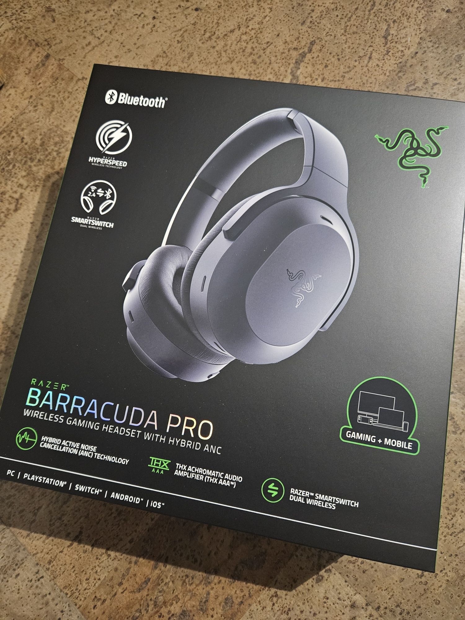 Headset Razor Barracuda Pro