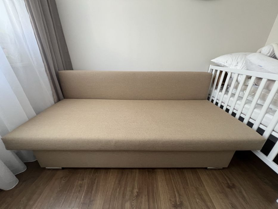 Sofa kanapa rozkładana 2 osob z funkcją spania + pojemnik kolorlux09