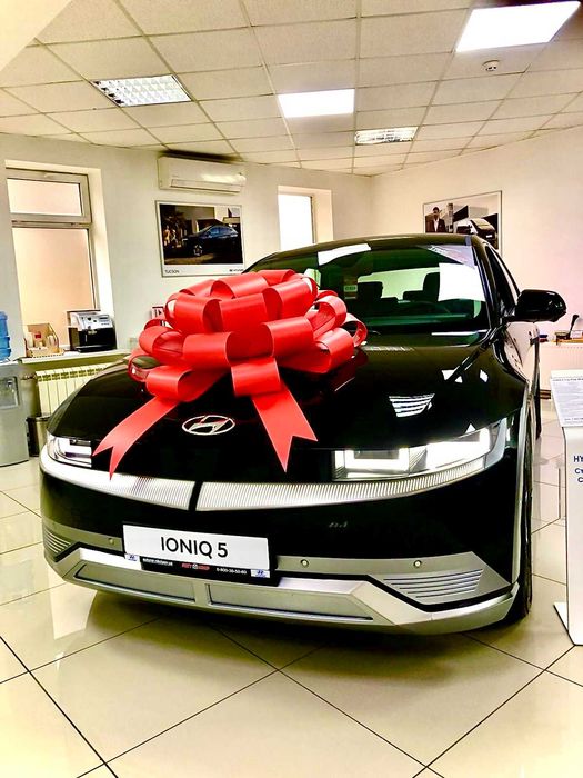 Белый Бант на машину ( 1 метр )