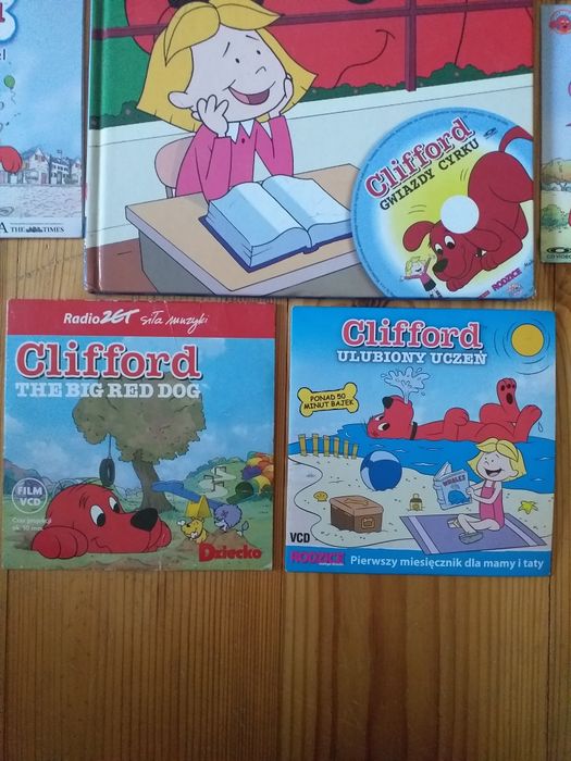 Clifford książka Wspaniała niespodzianka i filmy