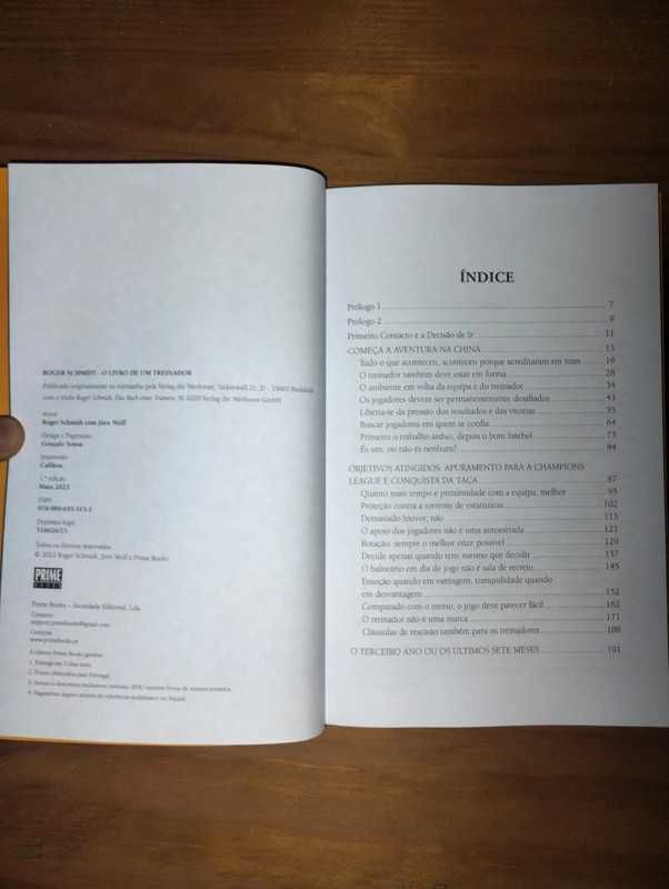 Livro Roger Schmidt