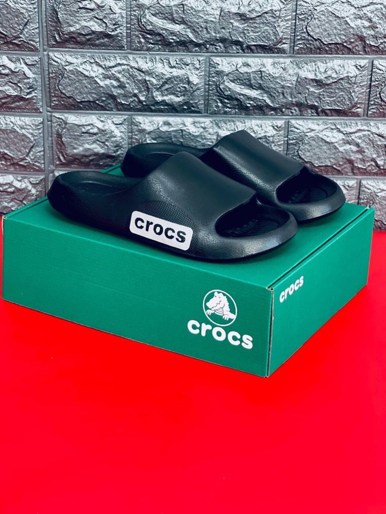 Шлепанцы мужские Crocs Шлепки сланцы тапочки Новая Коллекция! Лето