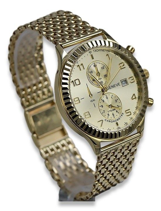 Złoty zegarek damski unisex 14k 585 Geneve mw007y&mbw013y-f Warszawa