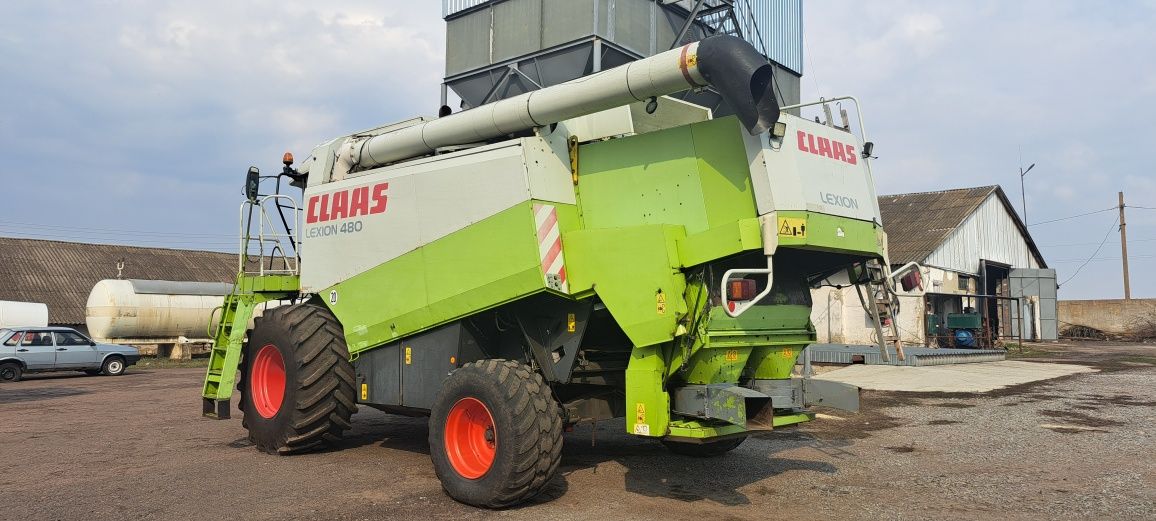 Claas lexion 480 (двигун СAT)
