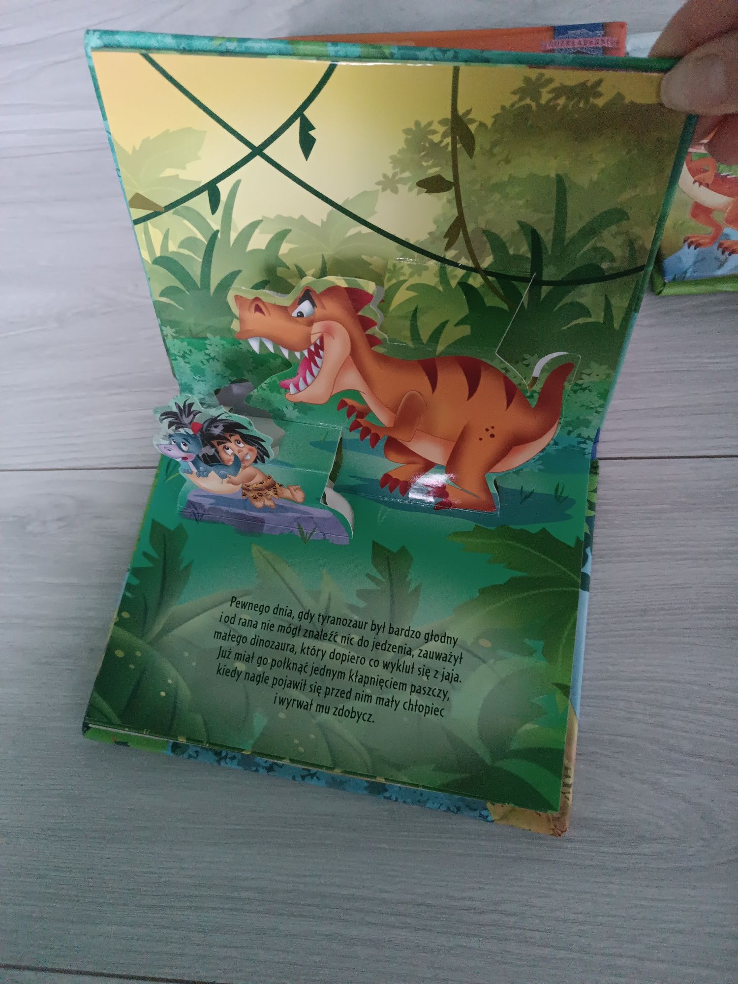 Książki dla dzieci z dinozaurami 3D