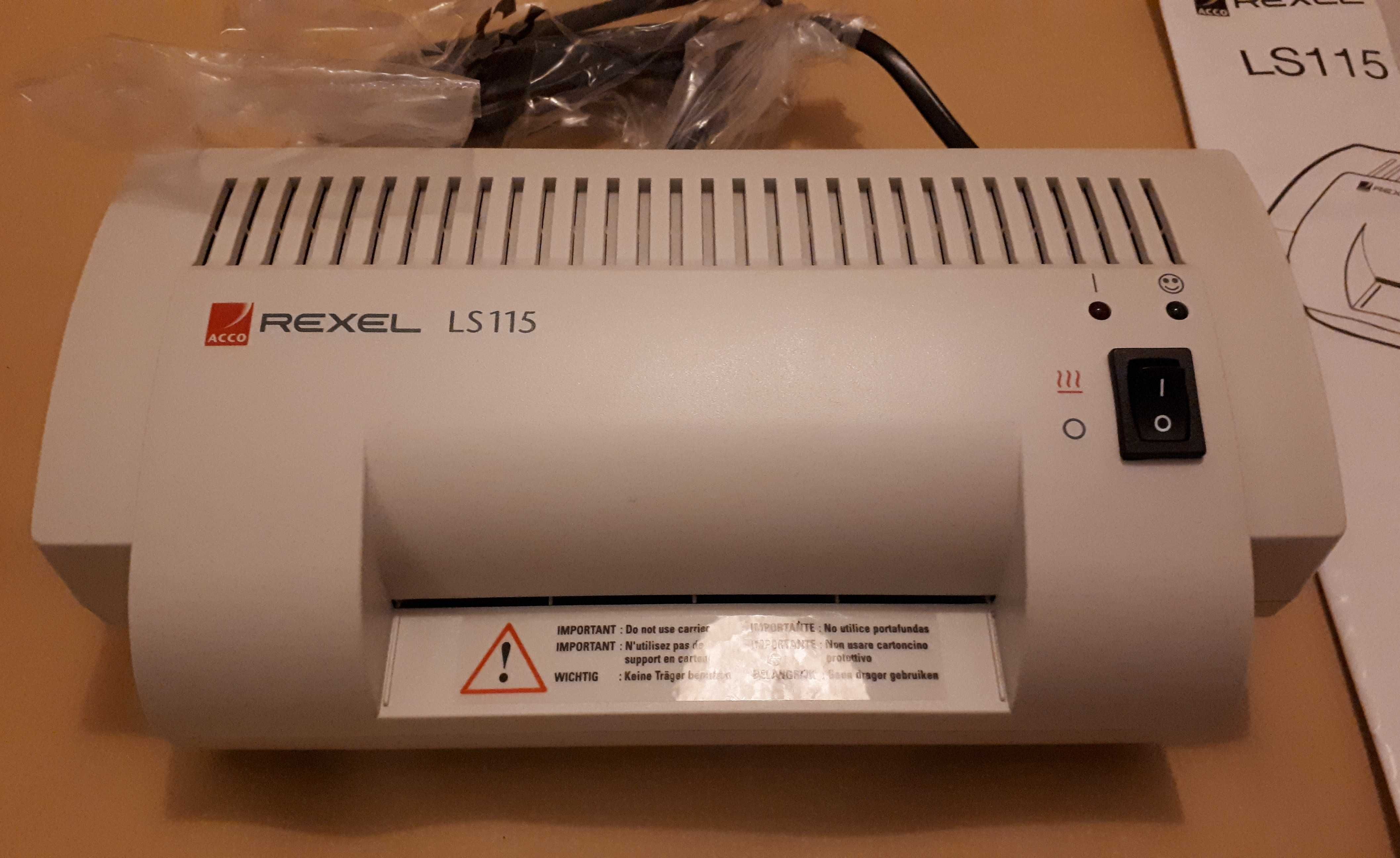 Plastificadora Rexel LS115 para tamanho A7