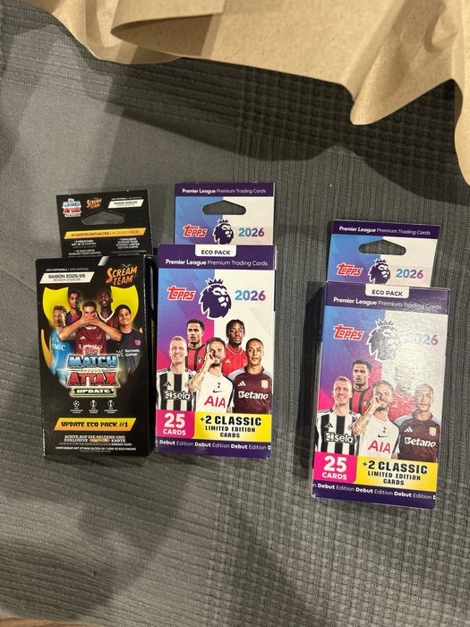 Match Attax 2025-2026 Update Eco Pack 1 Scream Team