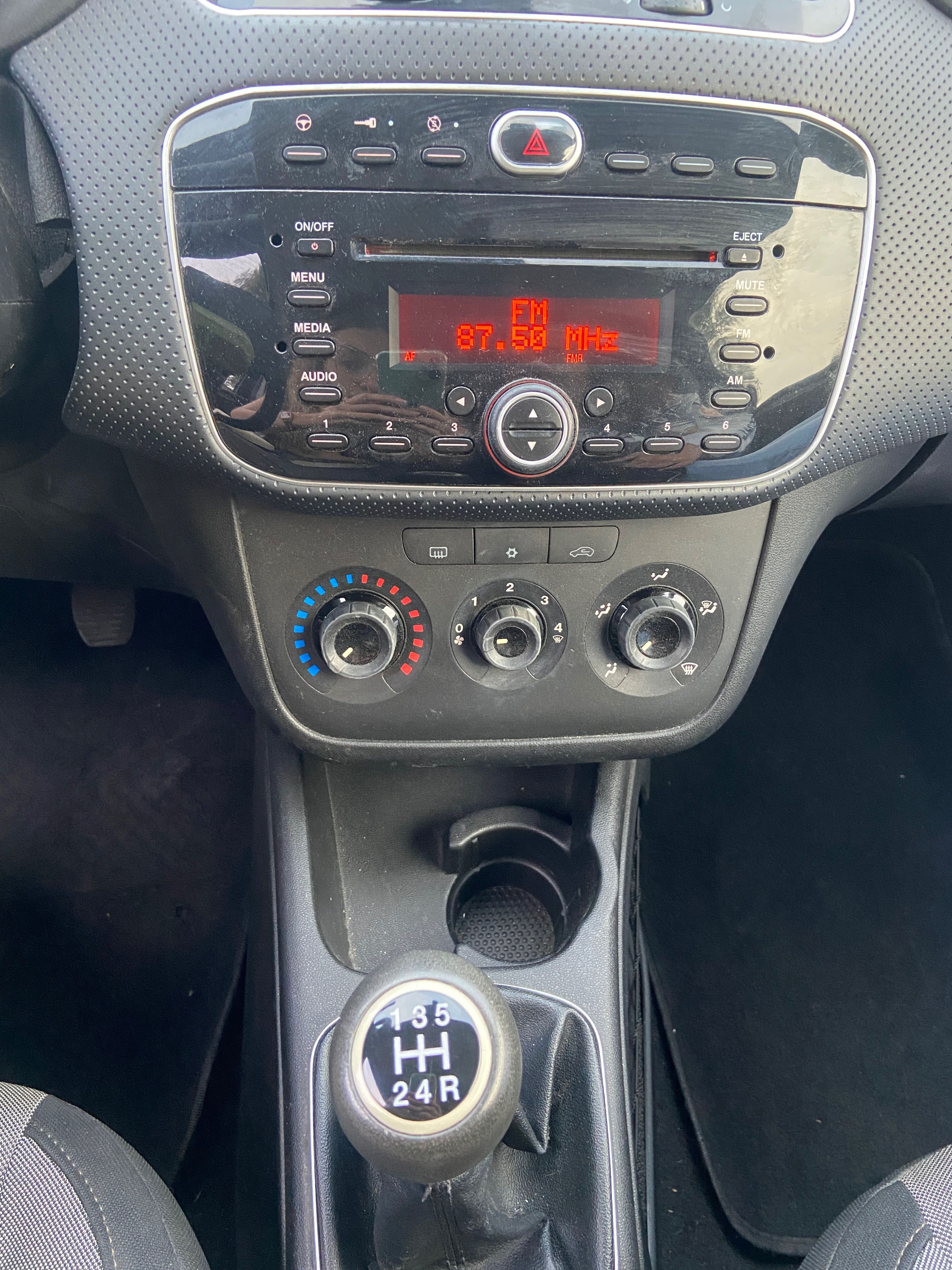 Fiat Punto Evo azul