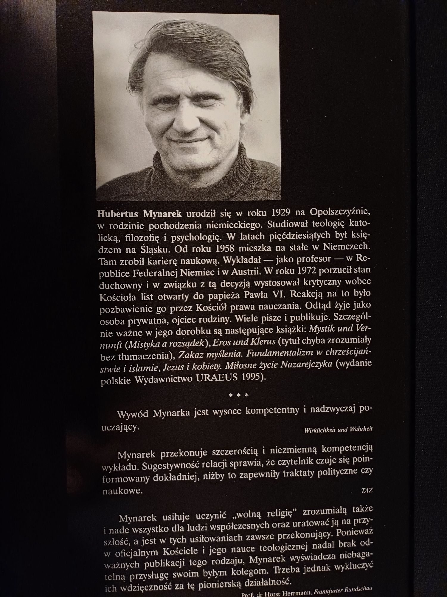 Zakaz myślenia  - Hubertus Mynarek