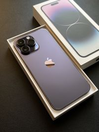 iPhone 14 Pro Max, 128gb, Deep Purple (R-sim) Айфон 14 Про Макс 93%