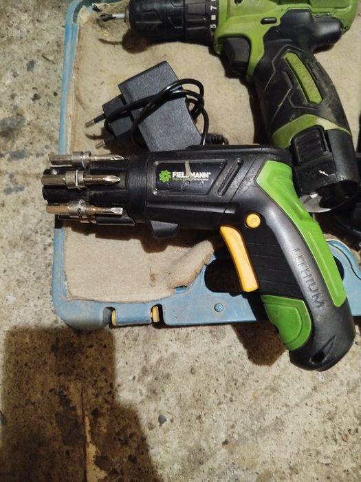 Шуруповерт + електровикрутка