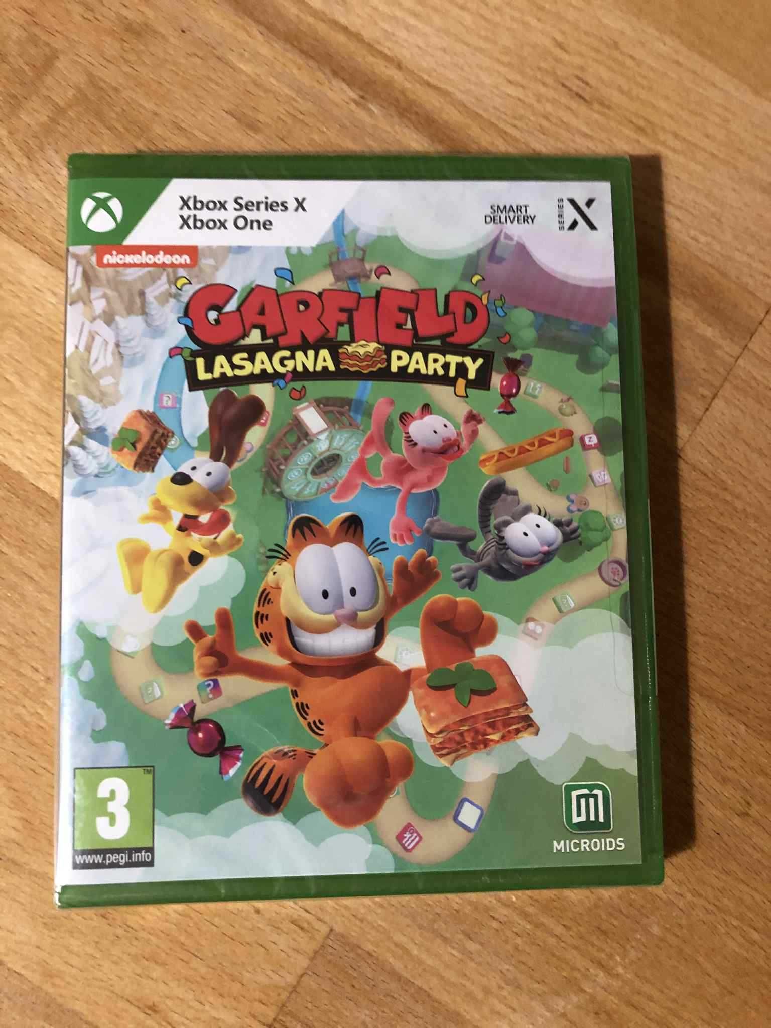 garfield lasagna party xbox