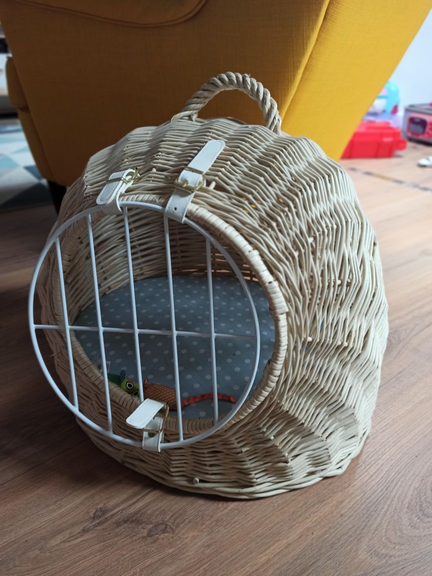 Cesto cama para transporte gato