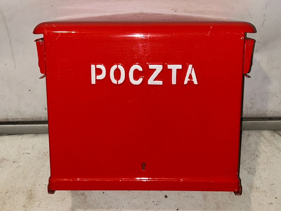 Skrzynka POCZTA Pocztowa Czerwona NOWA !