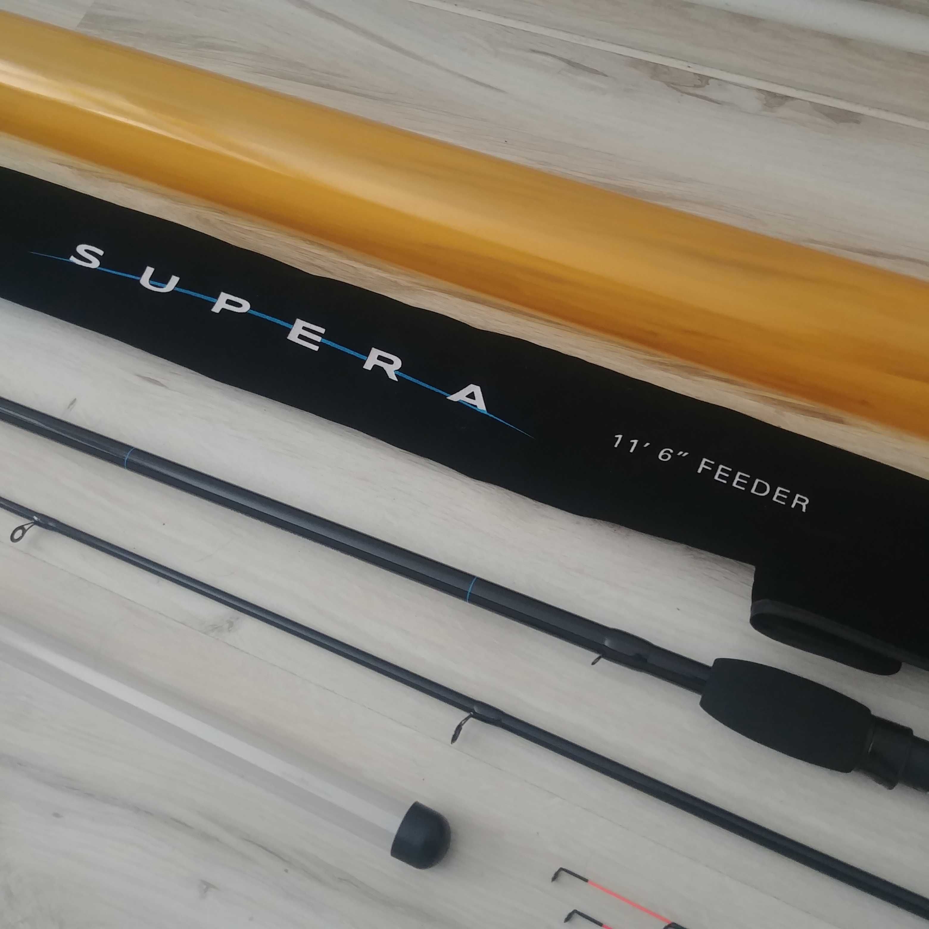 Feeder Preston Supera 11FT6"- 3,50m / 40g - [maver drennan flagman]