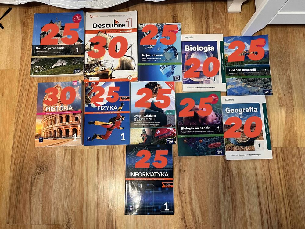 podreczniki do klasy 1 LO