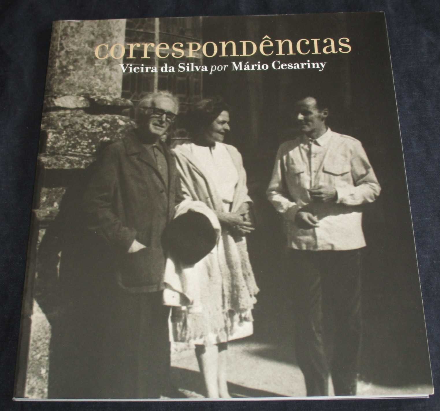 Livro Correspondências Vieira da Silva por Mário Cesariny