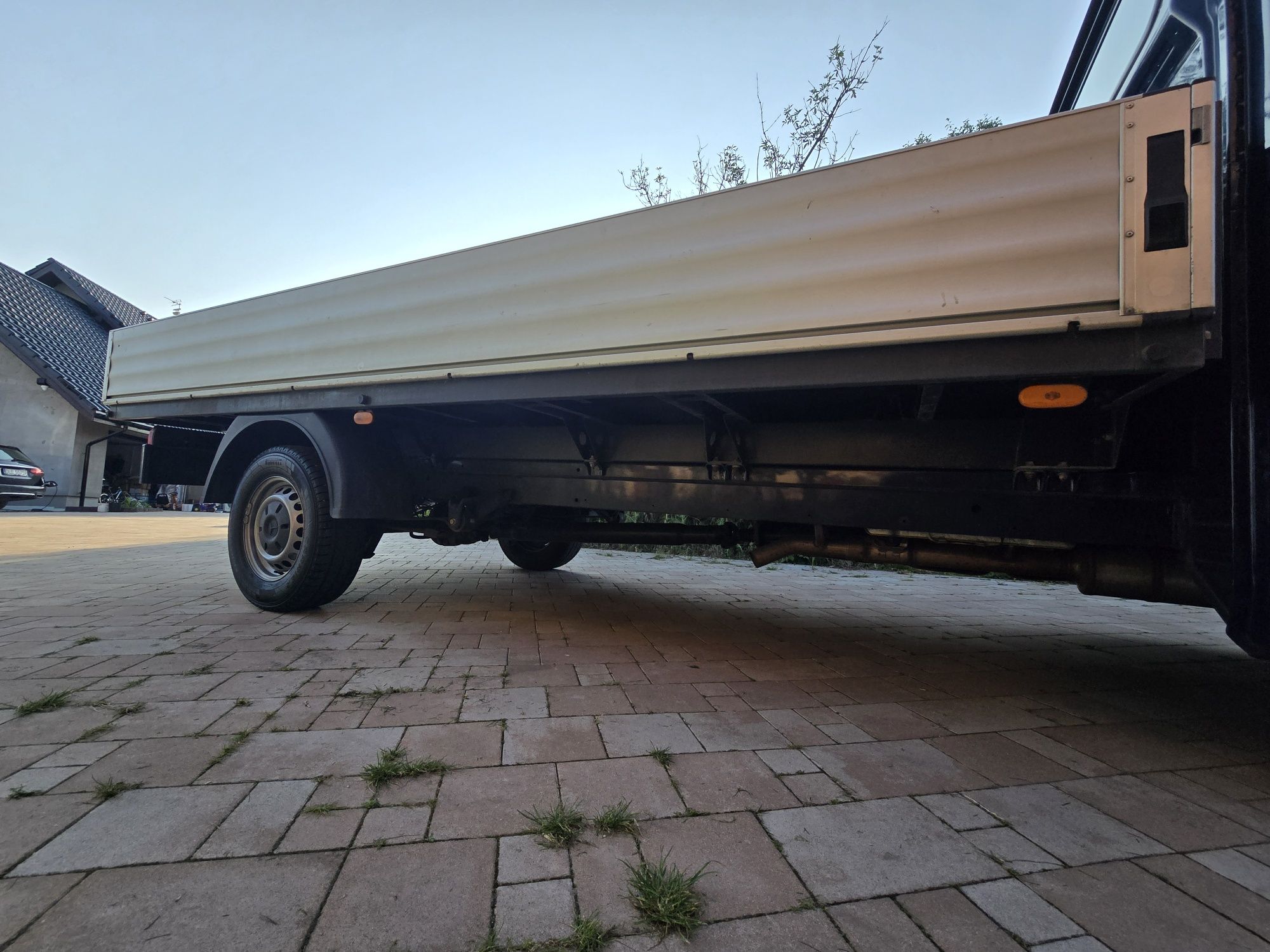 Paka przyczepa aluminiowa DUŻA Mercedes Sprinter